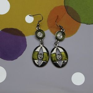 'Artisan Green' Fashion Earrings